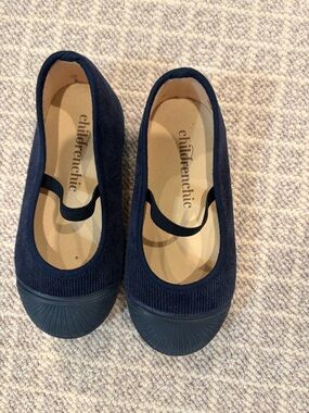 Childrenchic Navy Girls' Mary Jane Sneakers